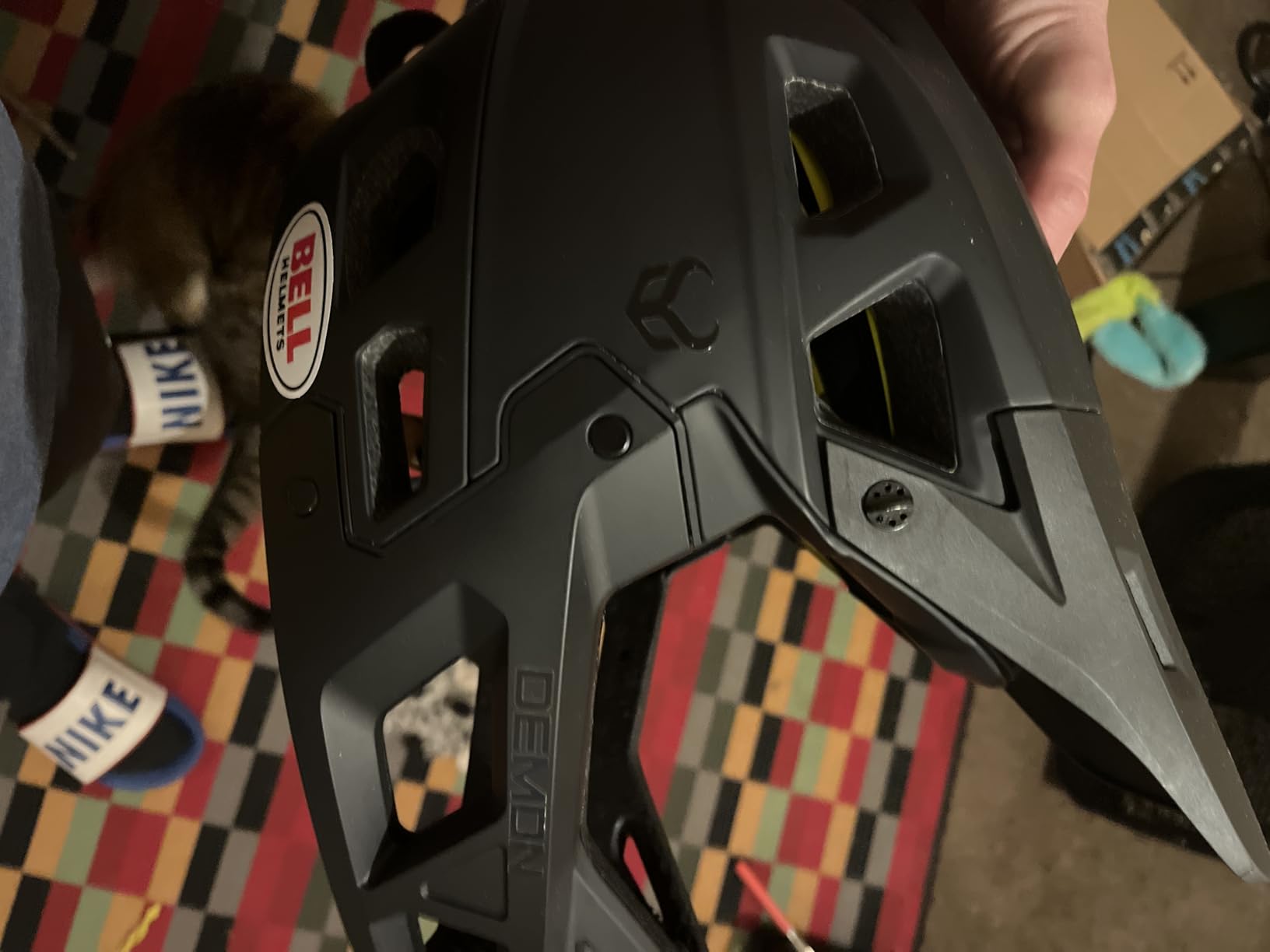 Demon United Podium X MIPS Full Face Mountain Bike Helmet- Removable Fit Pad Options- Advanced Venting System-Lightweight - Fullface DH BMX MTB Helmet customer photo 2