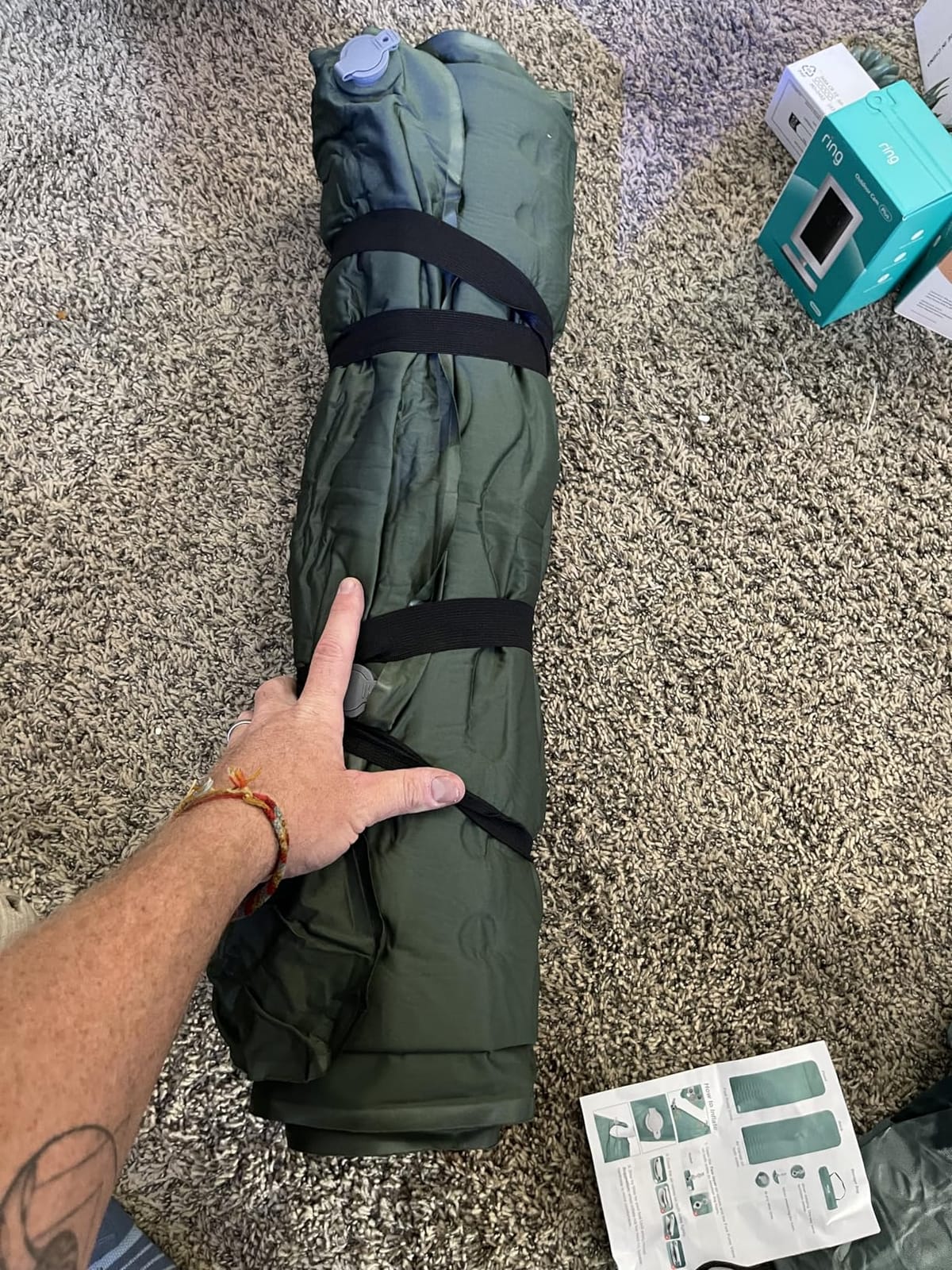 HiiPeak Memory Sleeping Pad, Compact 3