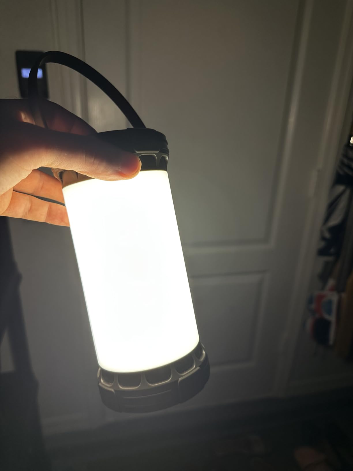 Glocusent LED Rechargeable Camping Lantern, Camping Light with 5000mAh customer photo 2