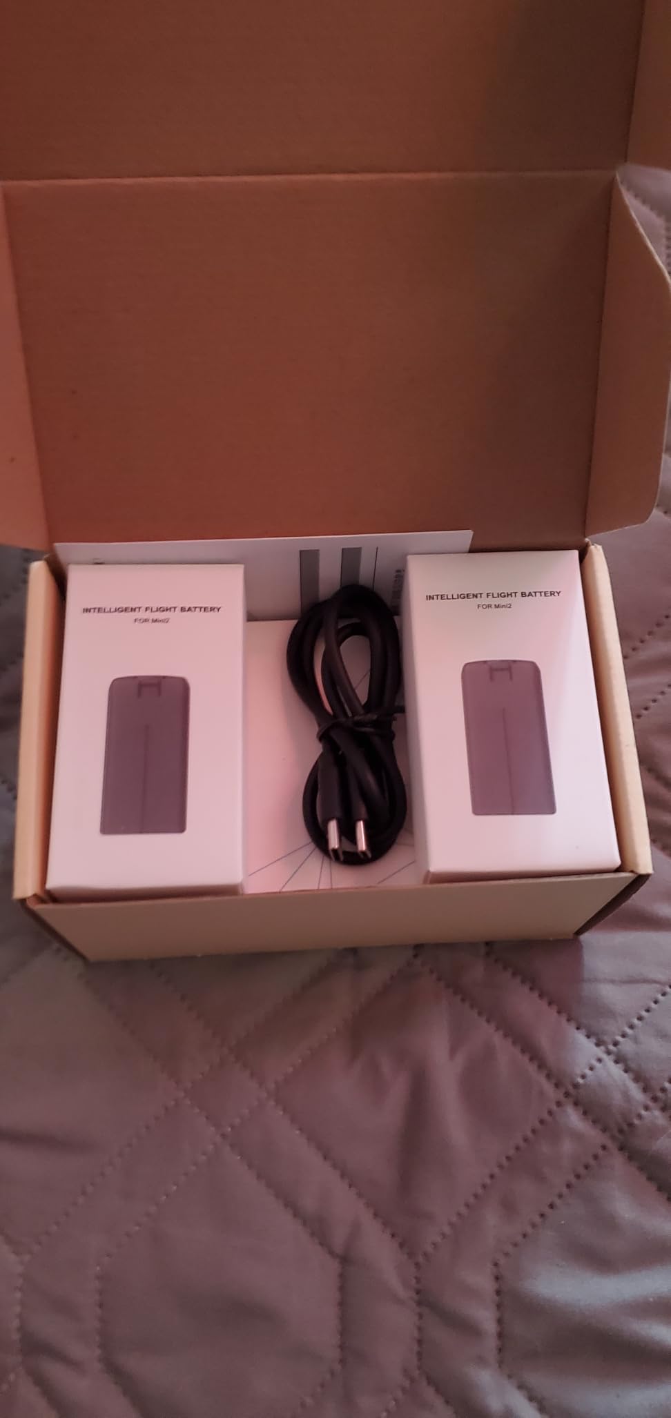 Intelligent Battery 2400mAh(2-Pack) with Bi-Directional Fast Charger for DJI Mini 4K/Mini2/Mini 2 SE/Mini SE (2 Pack Battery with A Charger) customer photo 2