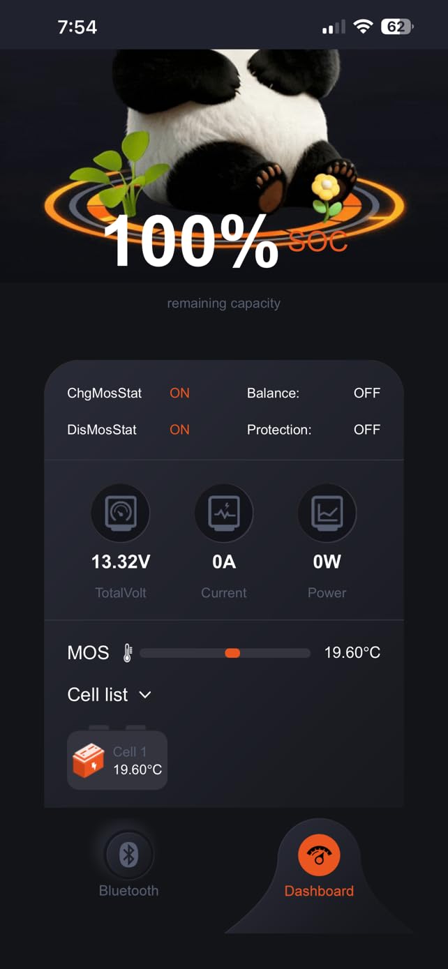 12V 100Ah LiFePO4 Lithium Battery with Bluetooth,15000+ Cycles Lithium Battery for Trolling Motor, Off-Grid,Boat,RV, Marine, Solar (12.8V 100Ah-Bluetooth) customer photo 1
