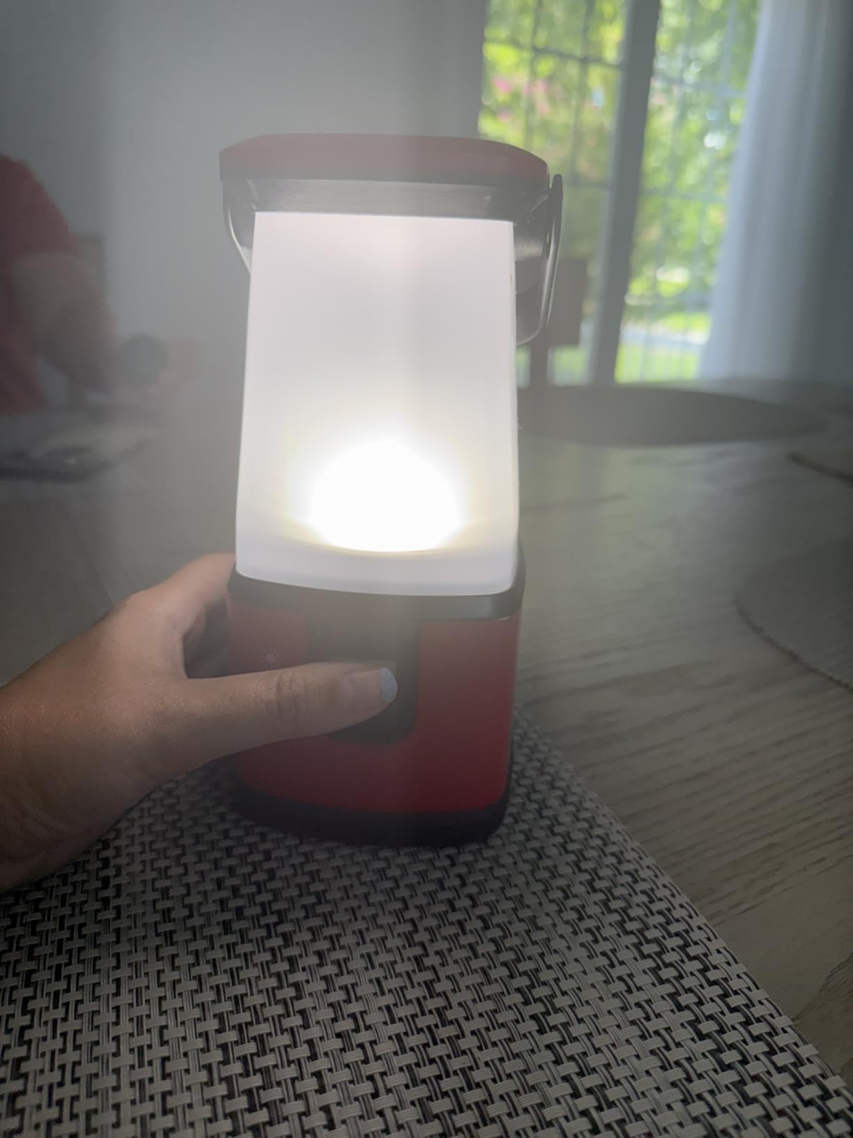 Energizer WeatherReady LED Emergency Lantern, Water Resistant, Multiple Light Modes, USB Charging Output, Great for Camping, Storms, and Power Outages, 1200 Lumens customer photo 1