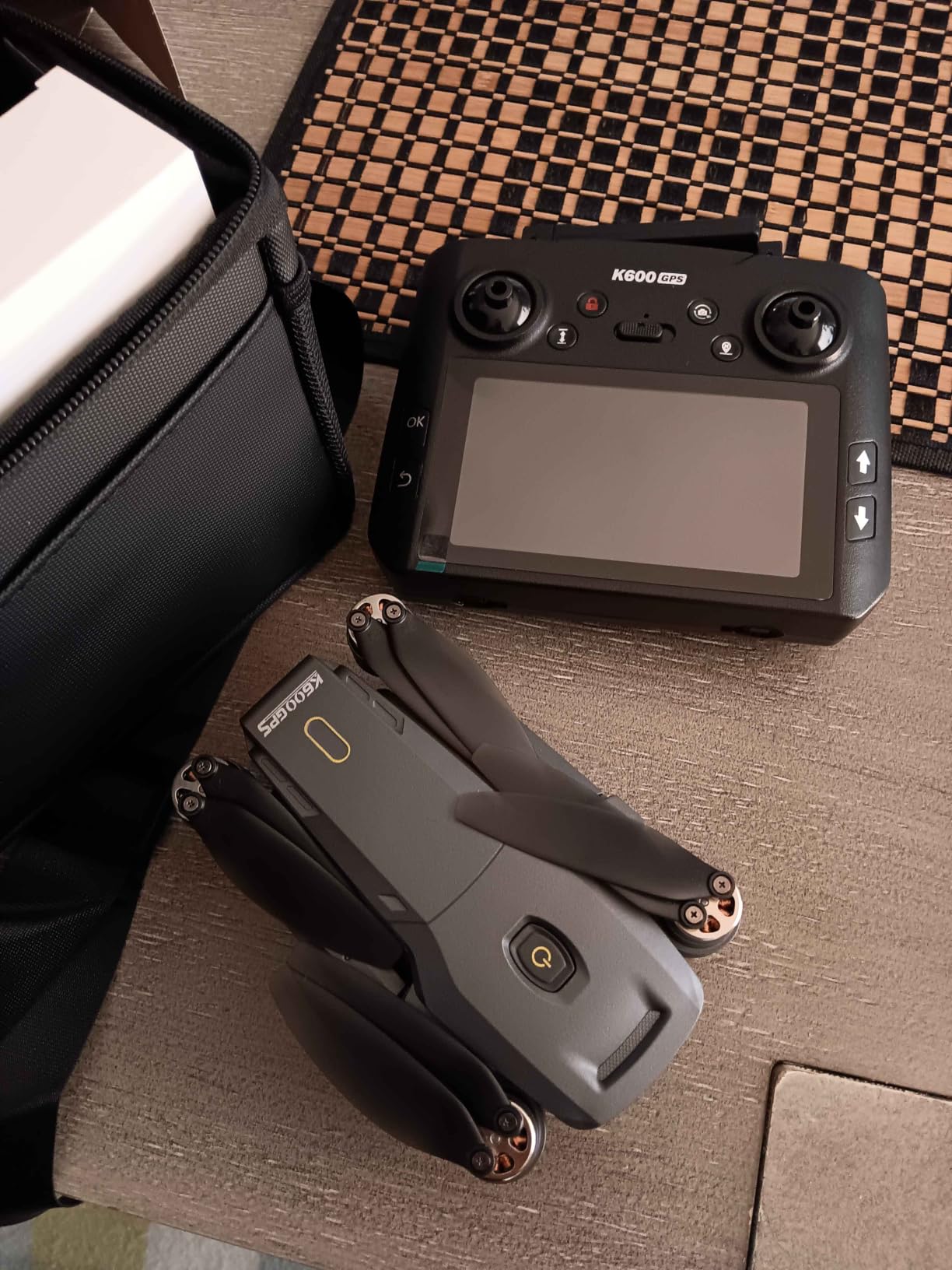 K600PRO GPS Drone with EIS 4K Camera for Adults Beginner,3 Axis Gimbal Professional Long Range Drone with 5.5'' Touchscreen on Controller,Auto Return Follow Me,15KM FPV Transmission 55 Min Flight Time customer photo 1