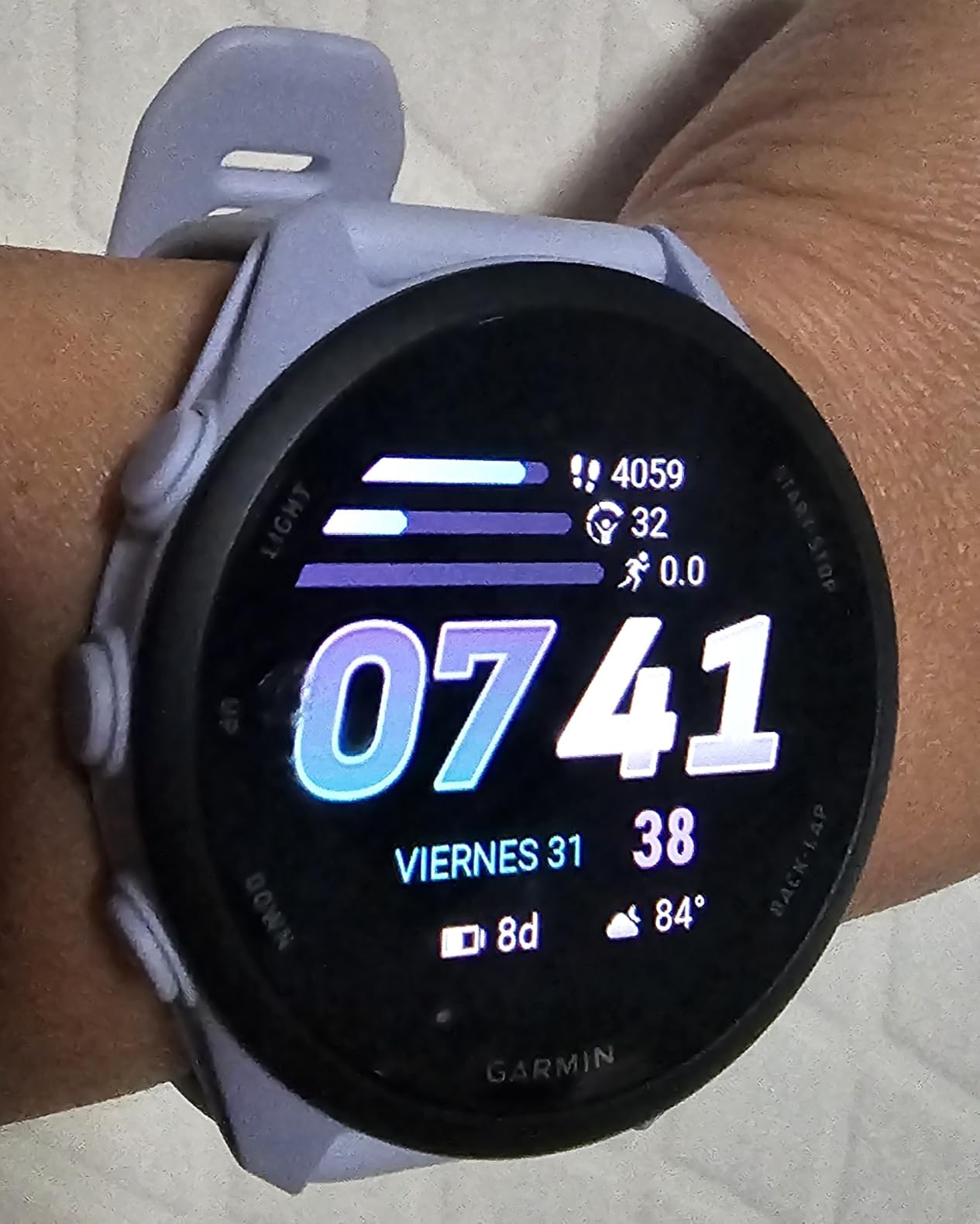 Garmin Forerunner® 70, 43mm, Black customer photo 1