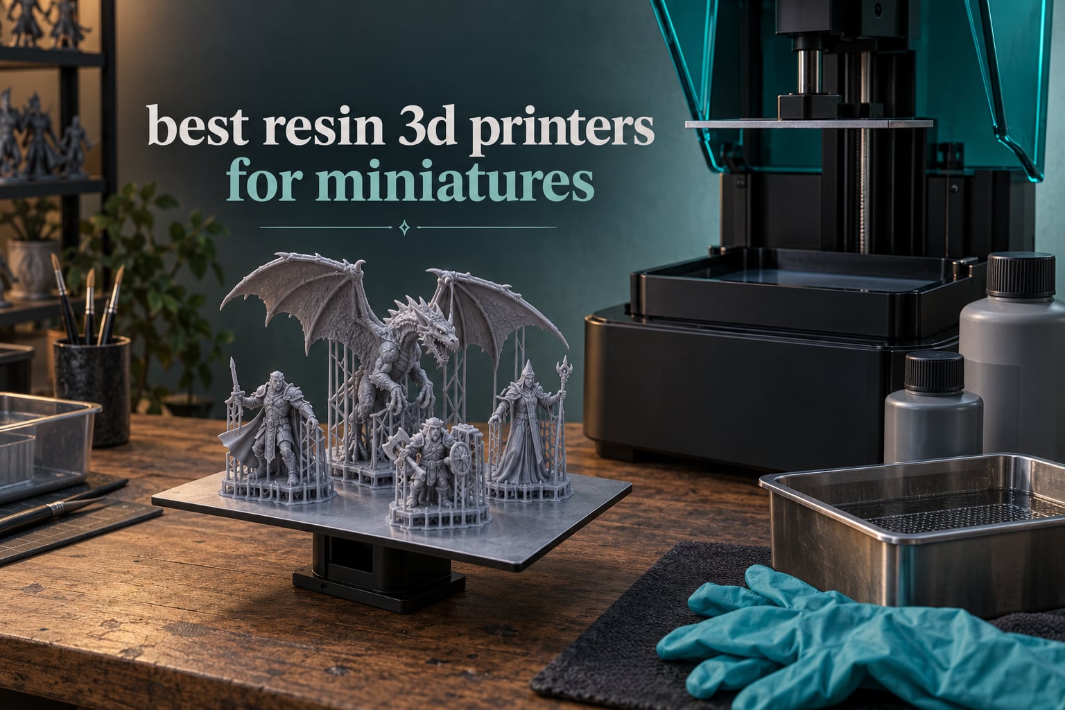 best resin 3d printers for miniatures