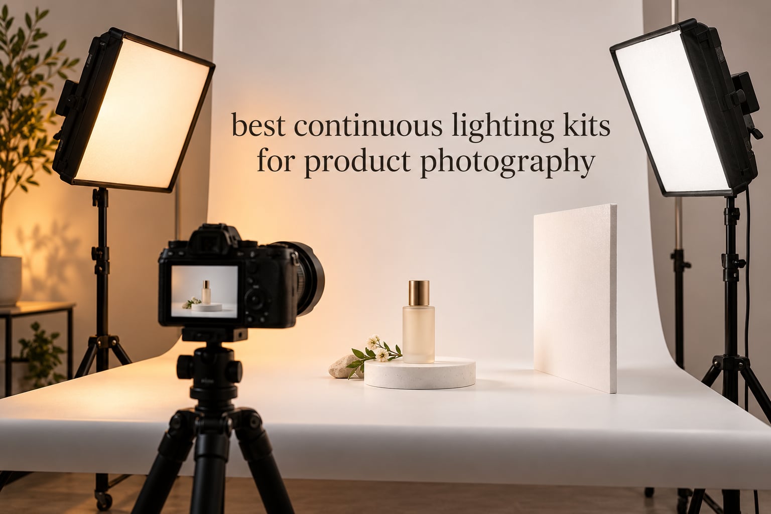 best continuous lighting kits for product photography