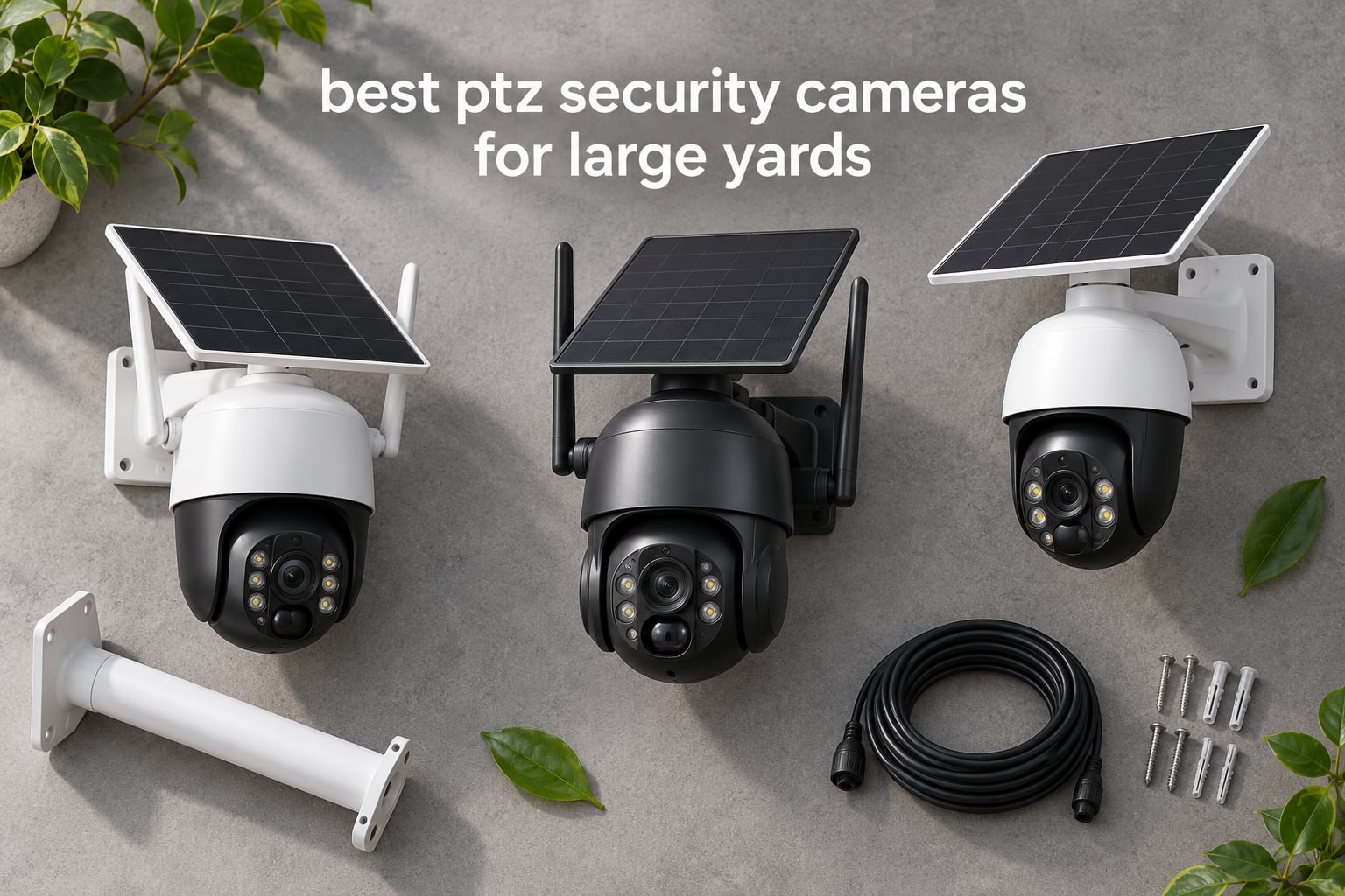 best ptz security cameras for large yards