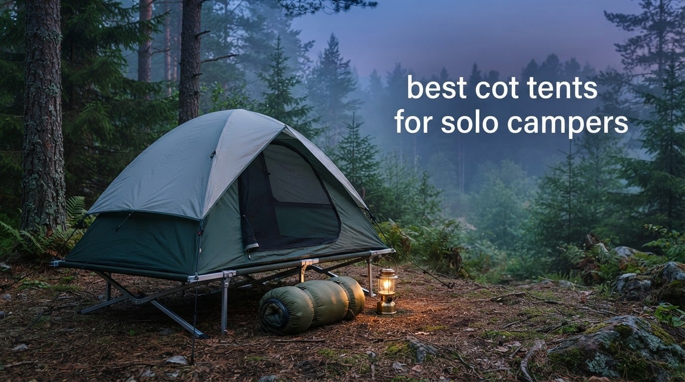 best cot tents for solo campers
