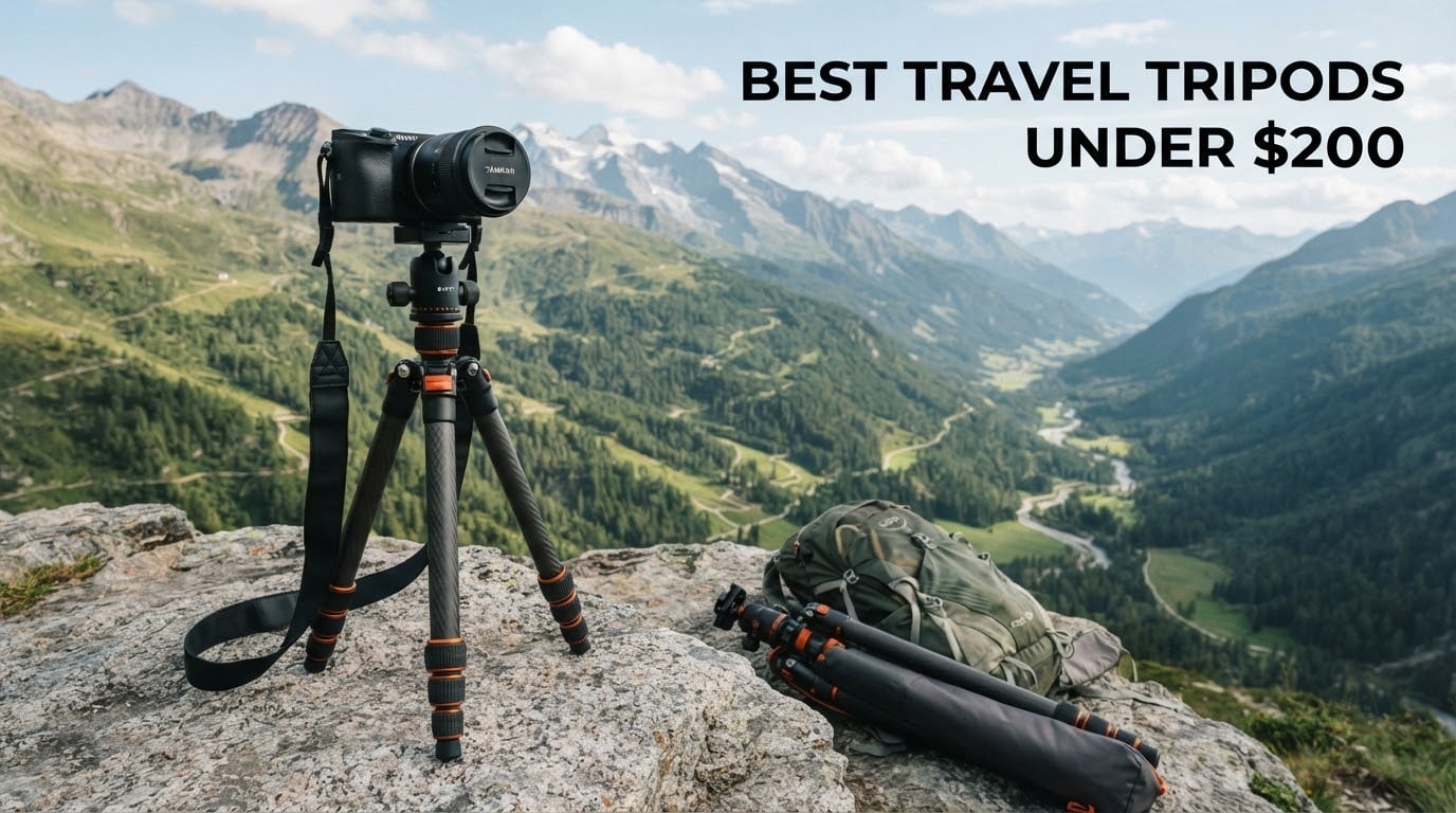 best travel tripods under $200