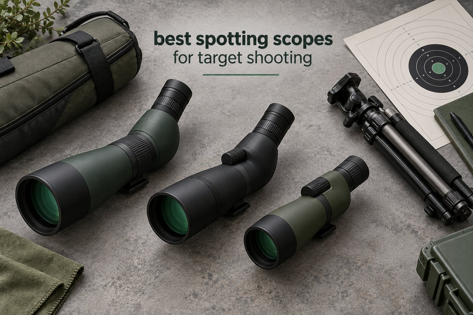 best spotting scopes for target shooting