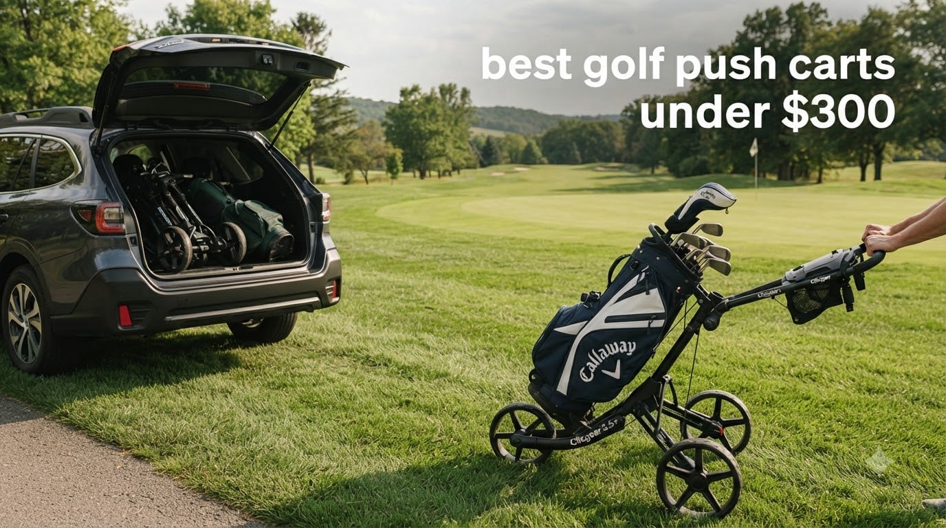 best golf push carts under $300