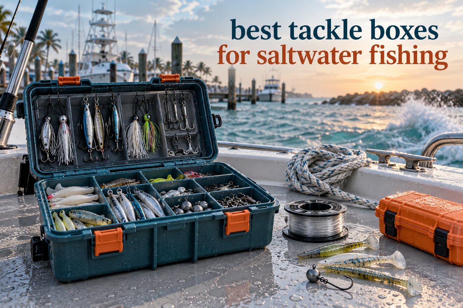 best tackle boxes for saltwater fishing