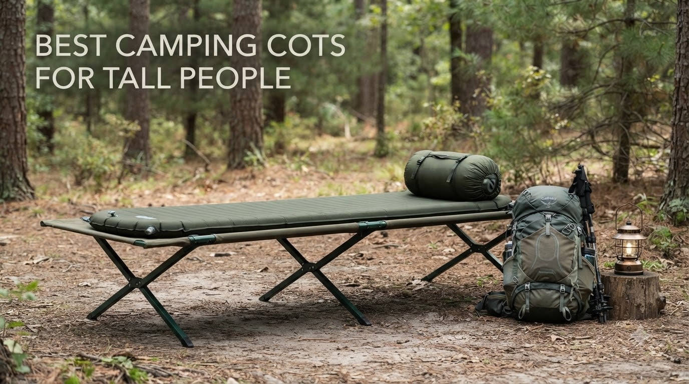 best camping cots for tall people