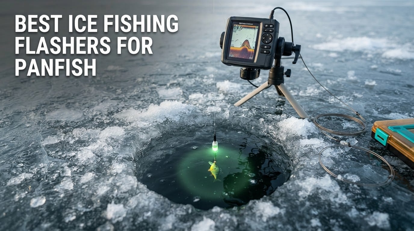best ice fishing flashers for panfish