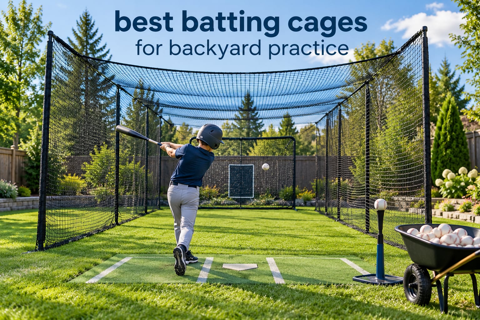best batting cages for backyard practice