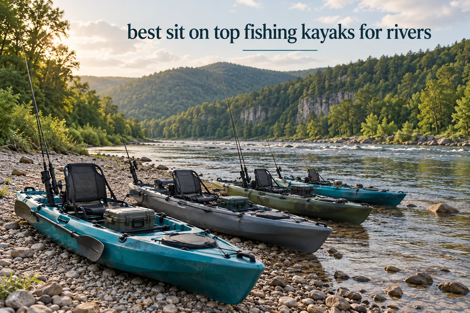 best sit on top fishing kayaks for rivers