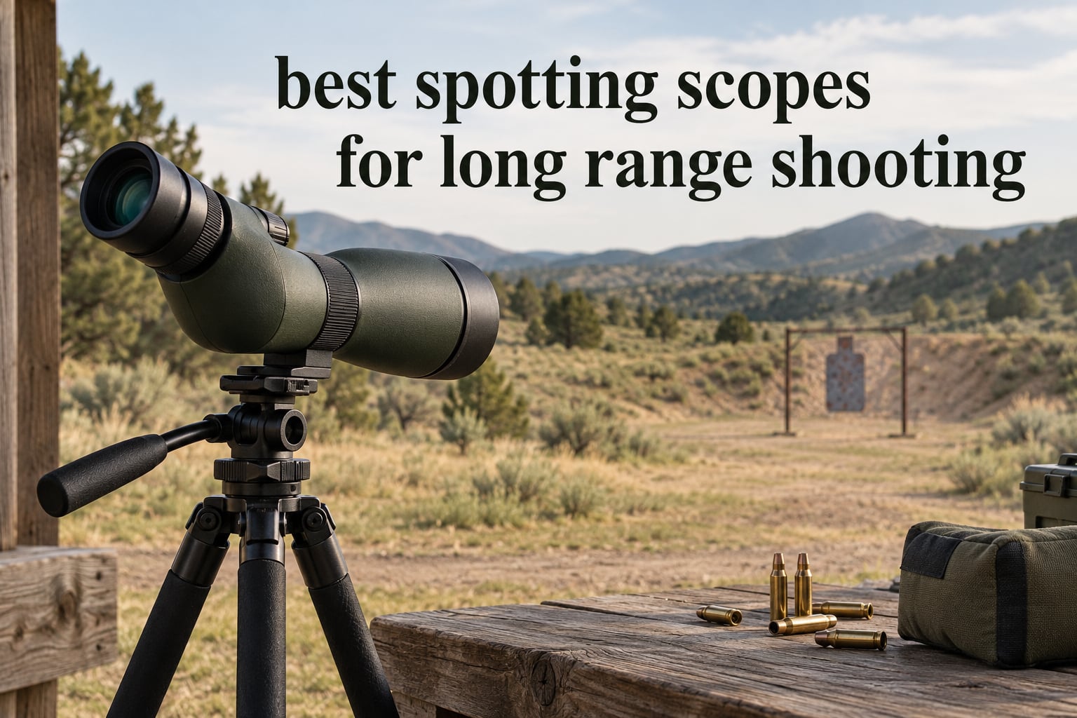 best spotting scopes for long range shooting