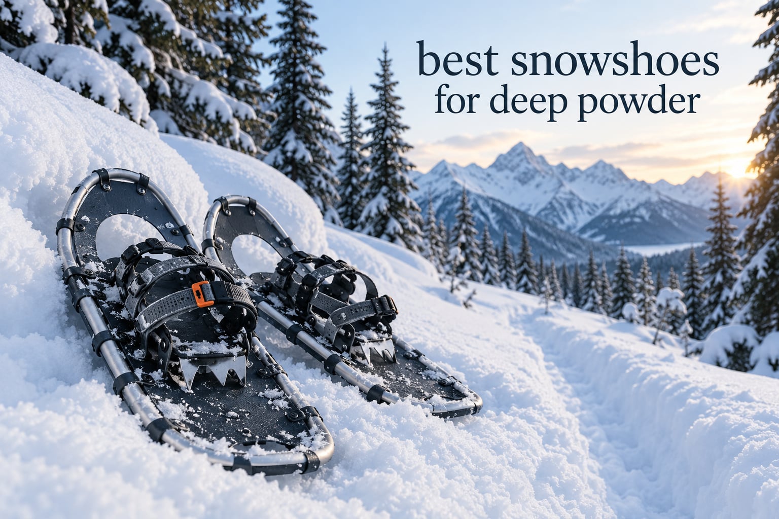 best snowshoes for deep powder