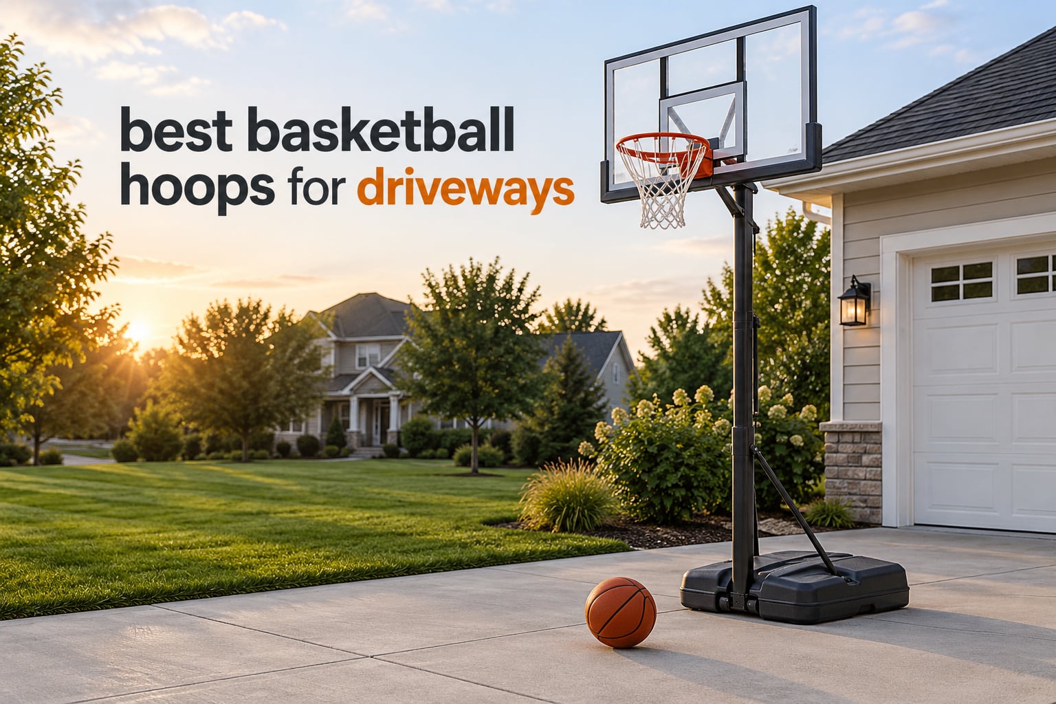 best basketball hoops for driveways