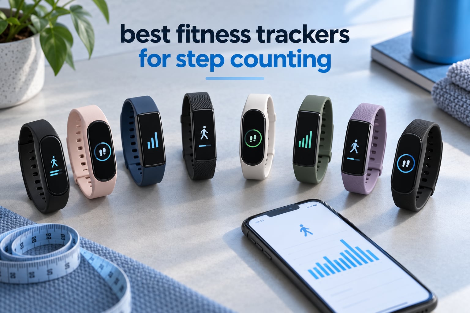 best fitness trackers for step counting