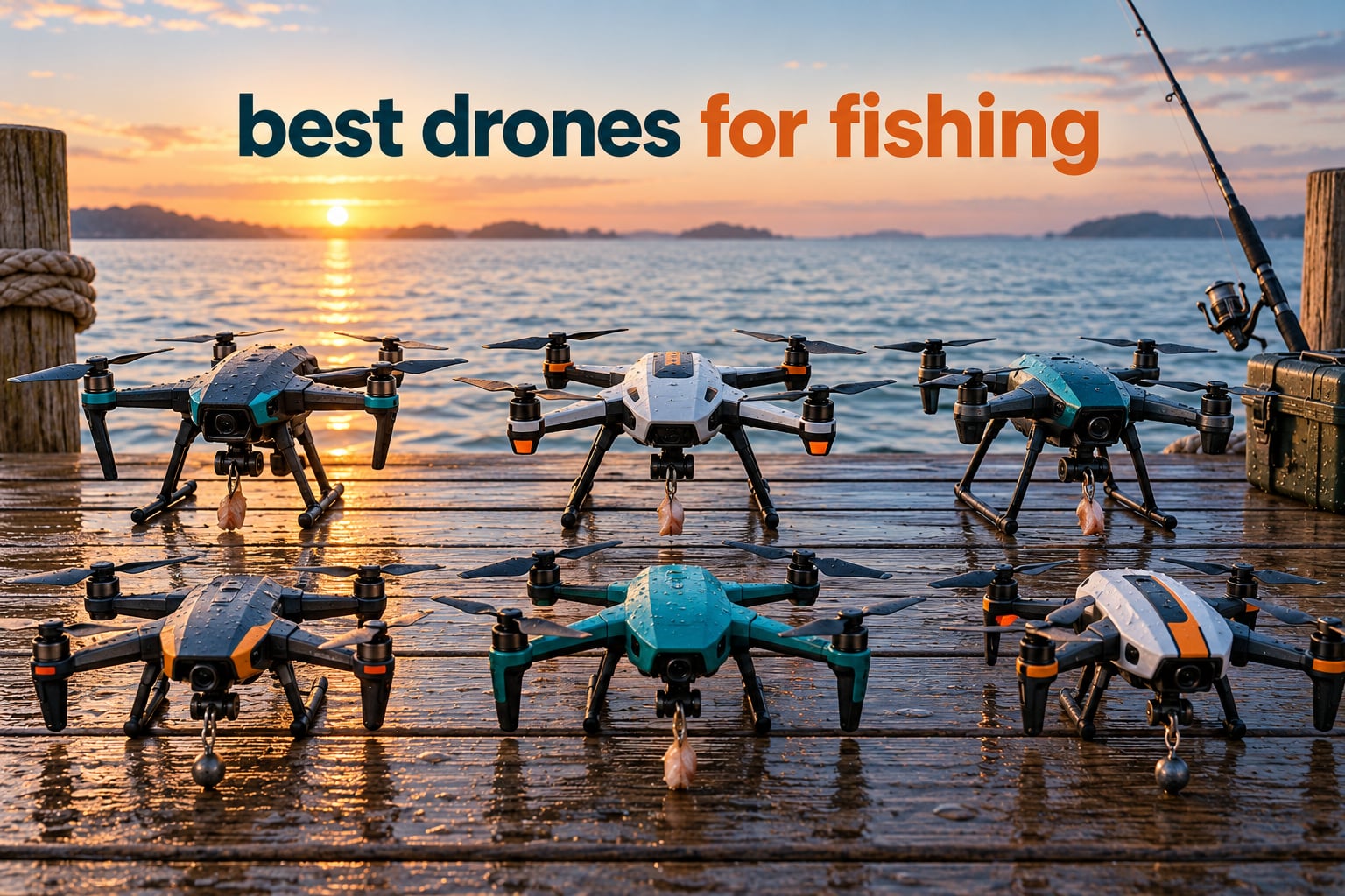 best drones for fishing