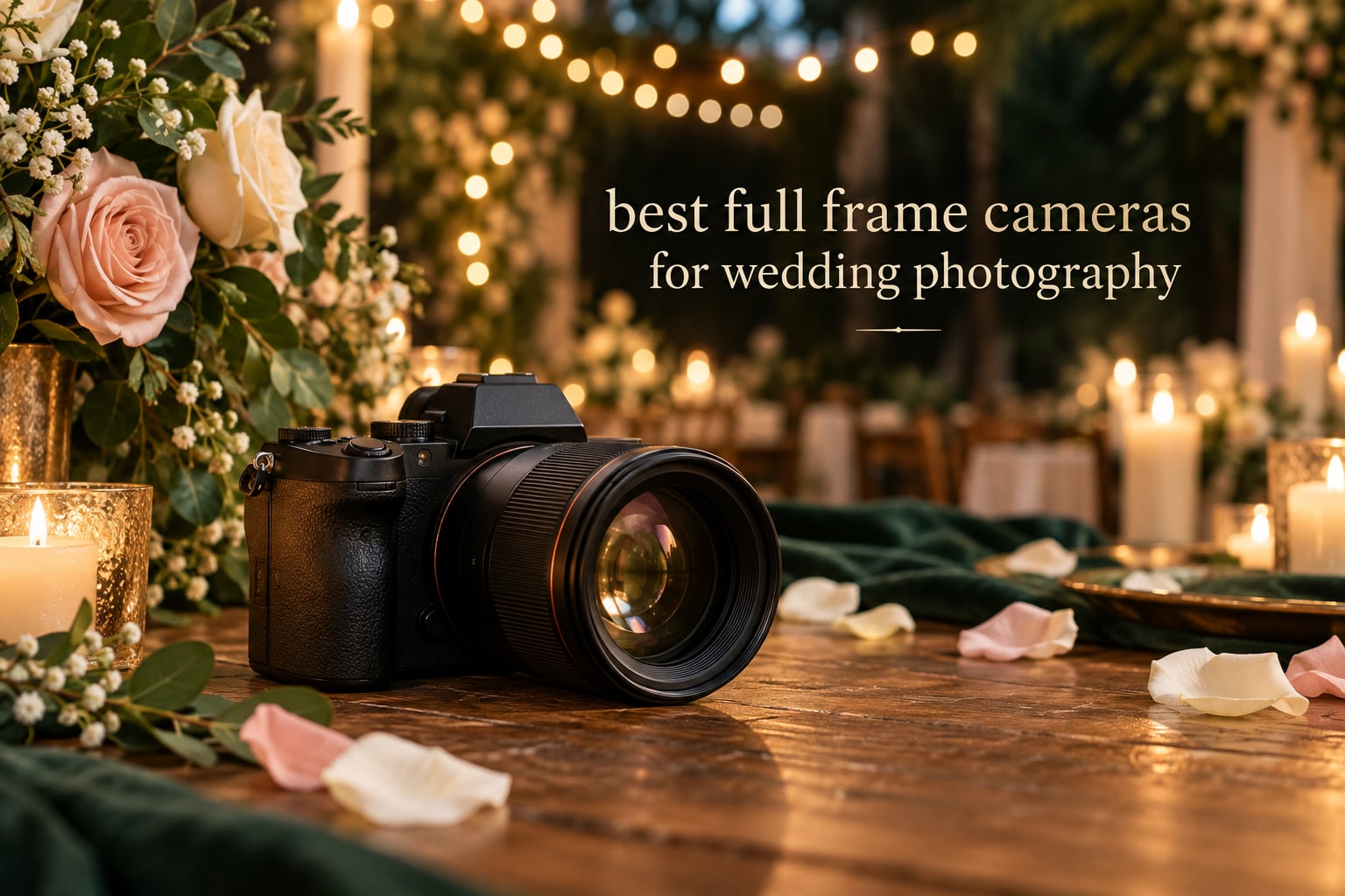 best full frame cameras for wedding photography