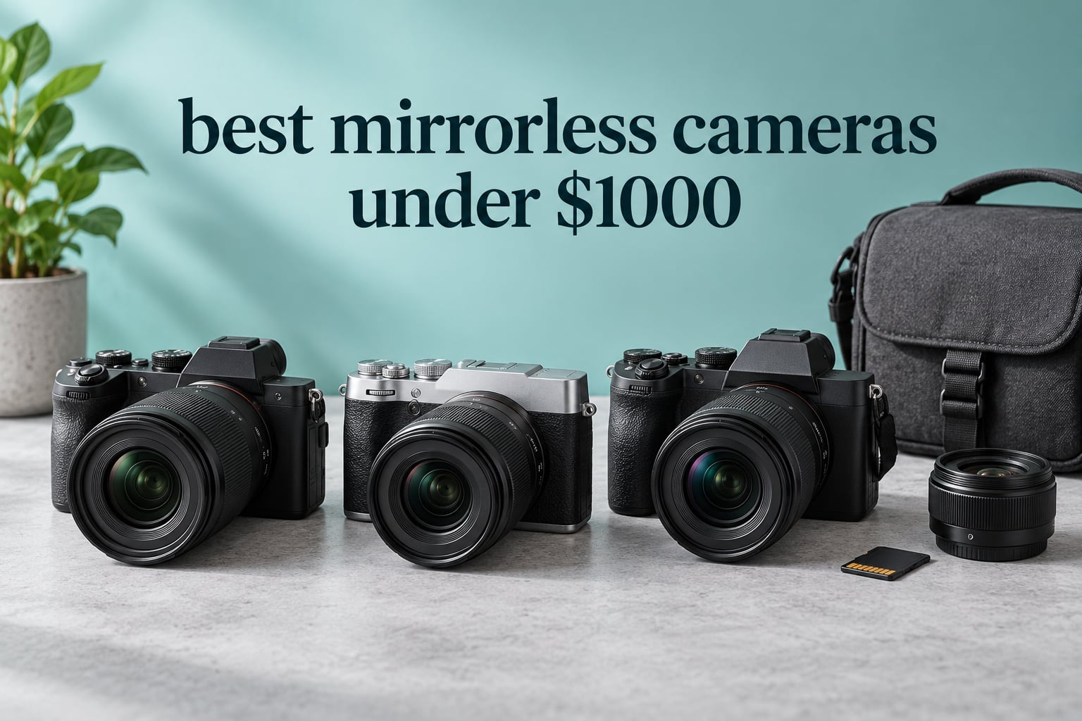 best mirrorless cameras under $1000