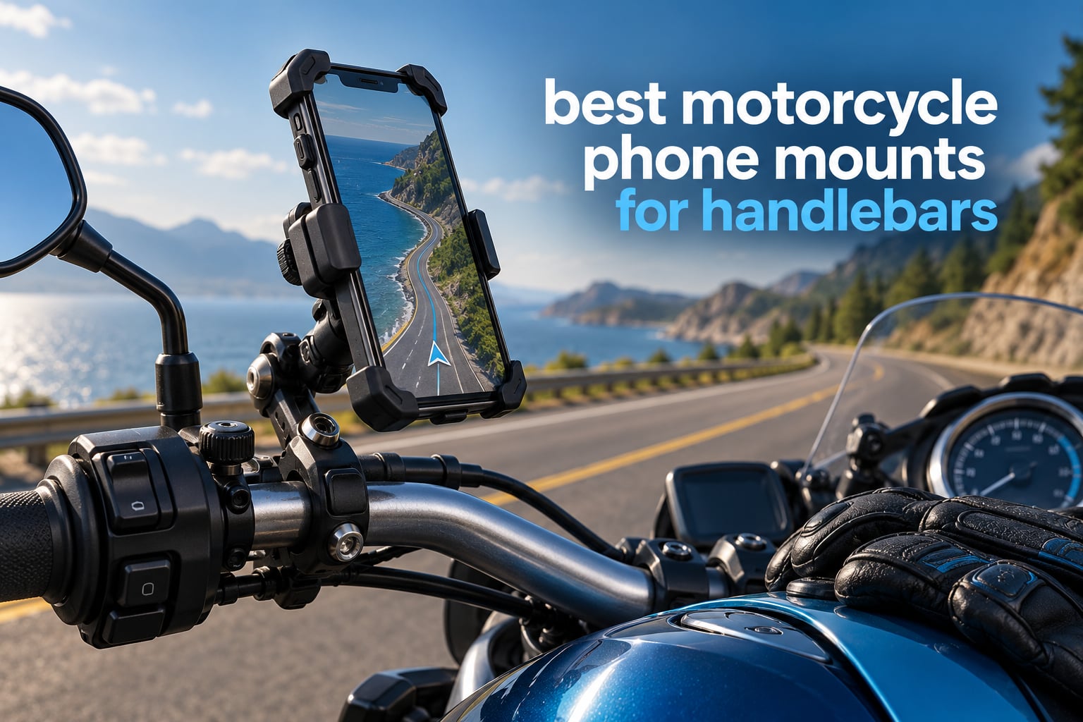 best motorcycle phone mounts for handlebars