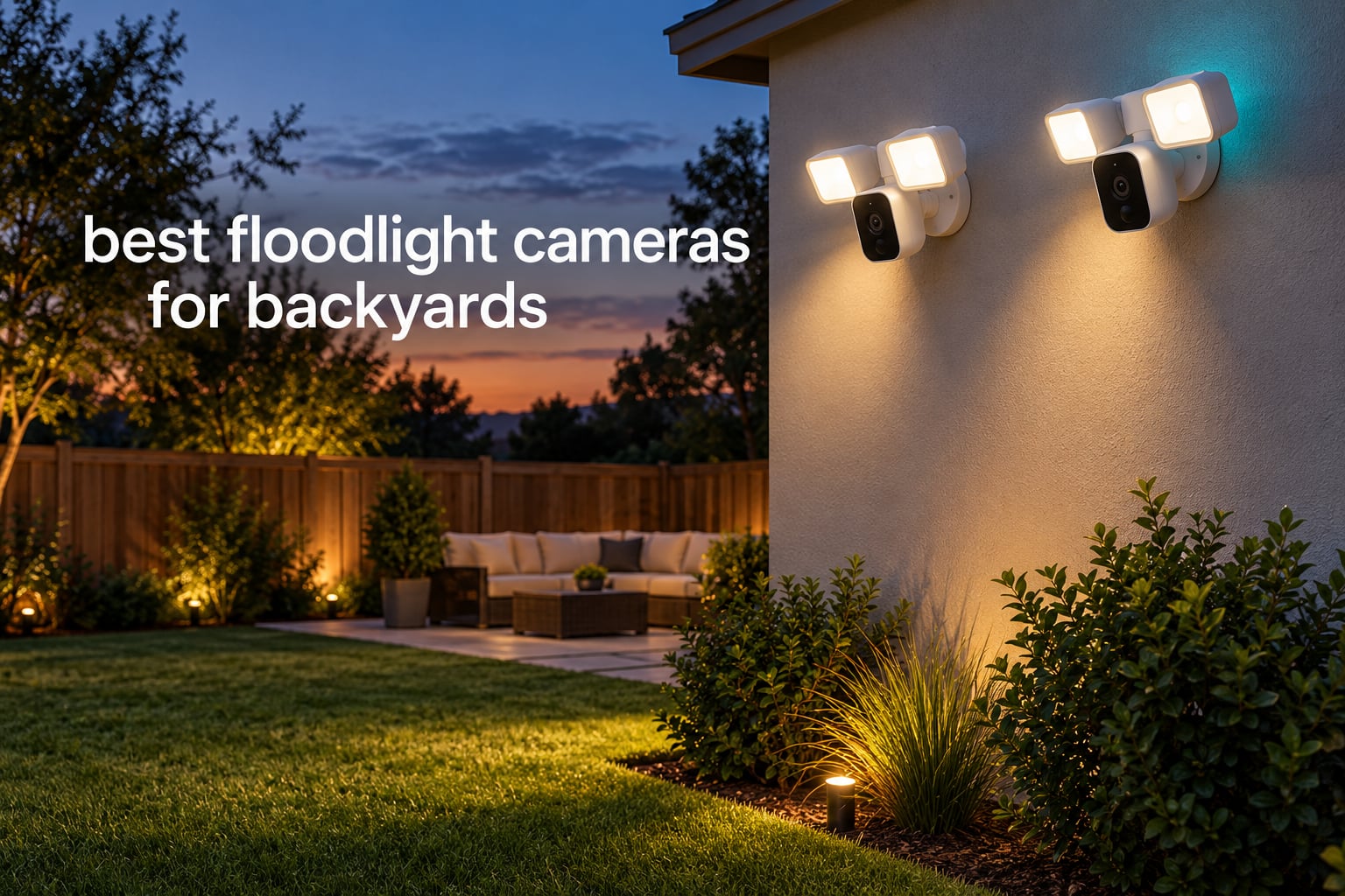 best floodlight cameras for backyards