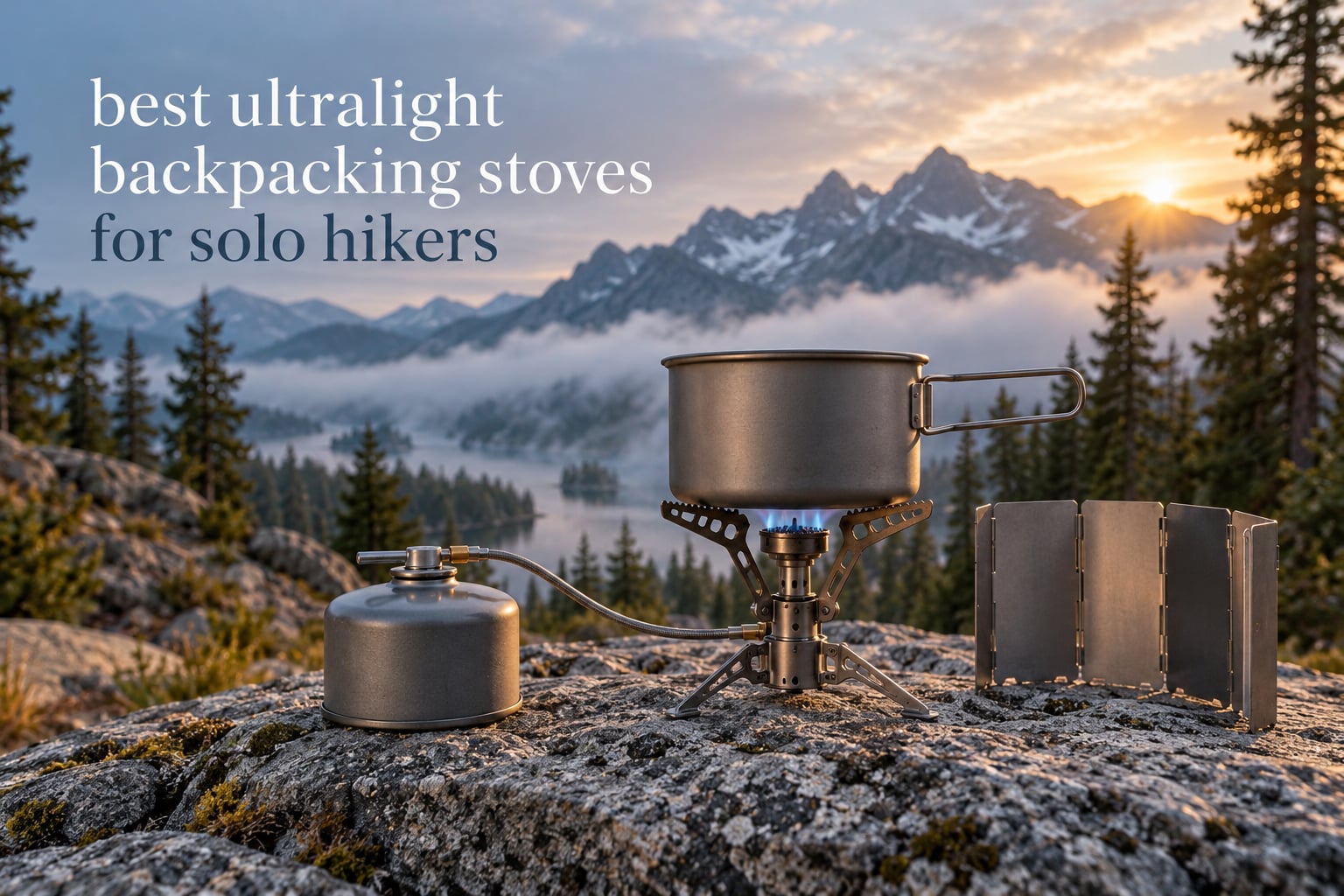 best ultralight backpacking stoves for solo hikers