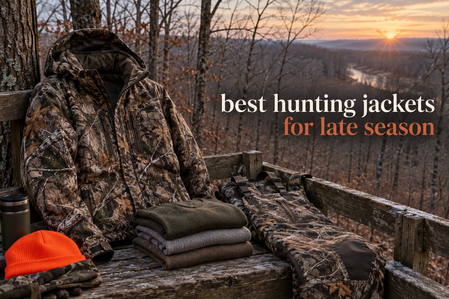 best hunting jackets for late season