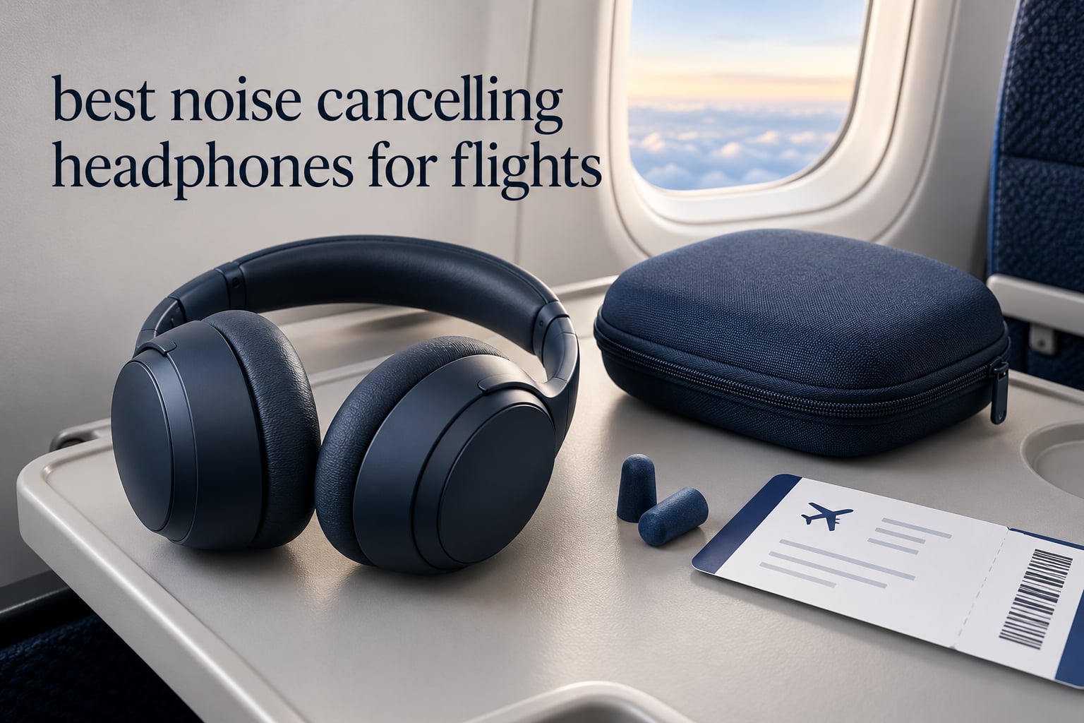 best noise cancelling headphones for flights