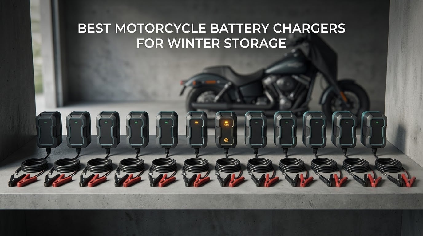 best motorcycle battery chargers for winter storage