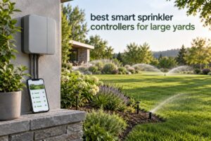 best smart sprinkler controllers for large yards