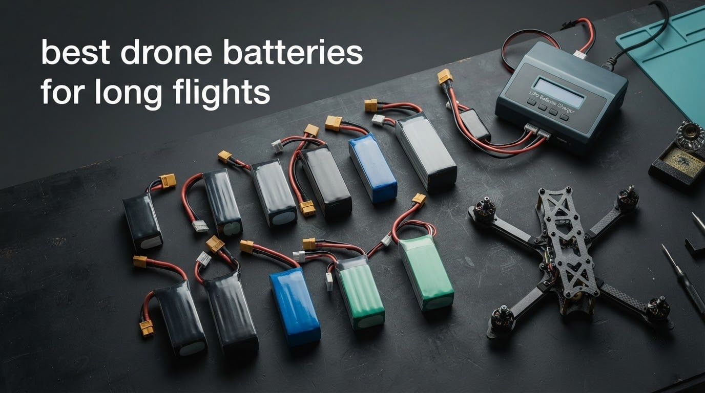 best drone batteries for long flights
