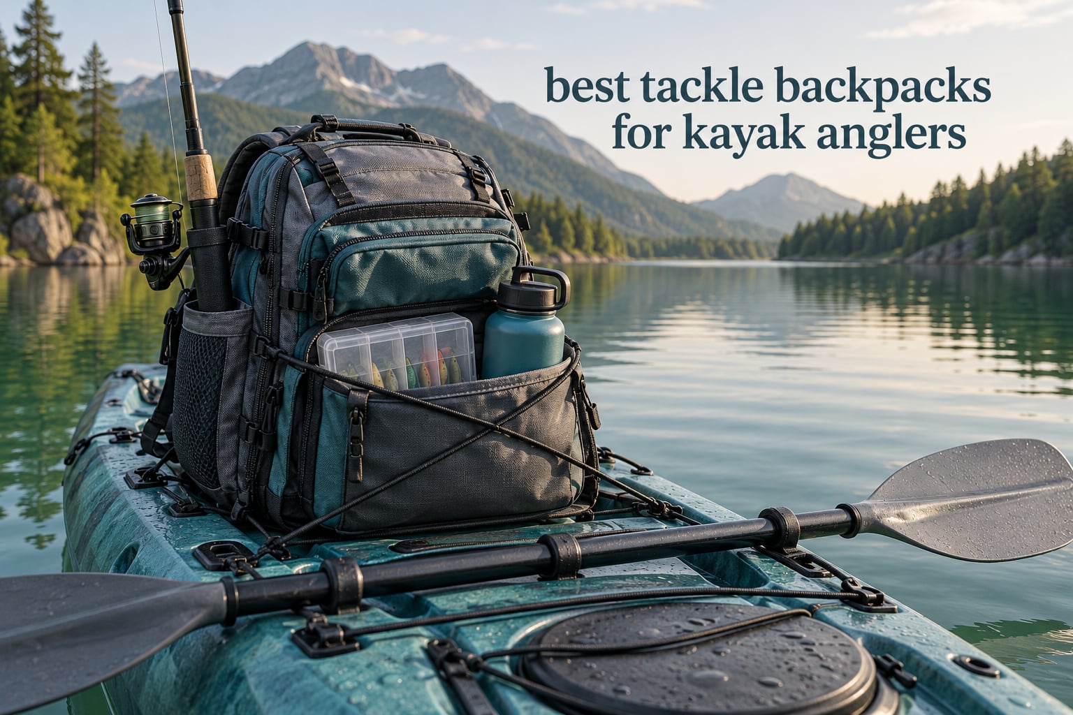 best tackle backpacks for kayak anglers