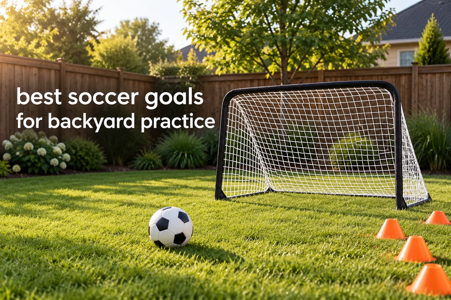 best soccer goals for backyard practice
